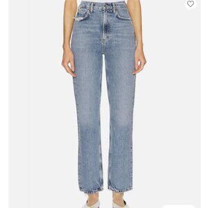 AGOLDE High Rise Stovepipe Jeans (Size 27)